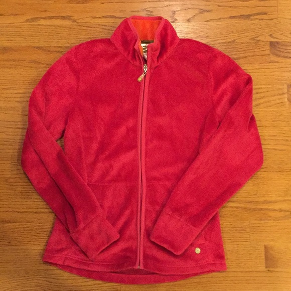 Like new Dakini velour pink zip up - Picture 1 of 3